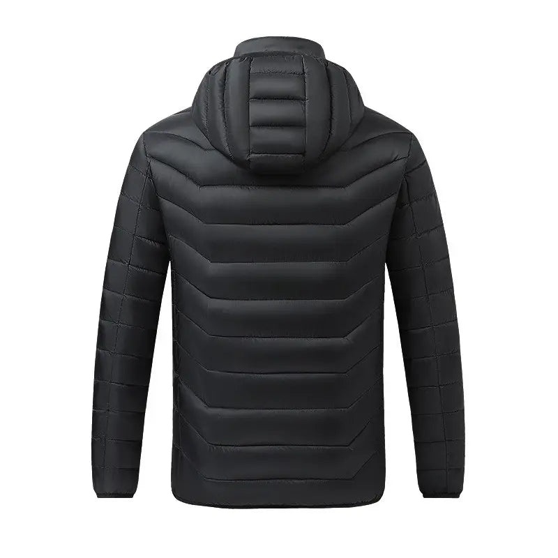🎁2025-Christmas Hot Sale🎁49% OFF - Heated Jacket Men Women Coats USB SelfHeated Clothing Winter Ski Camping Heated Jacket with Detachable Hood