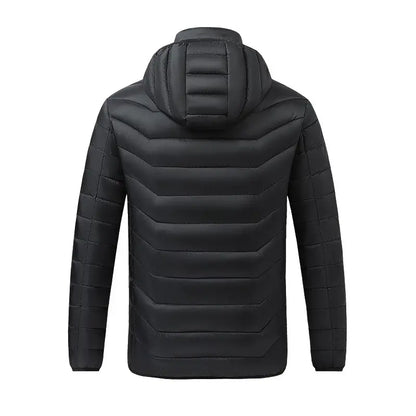 🎁2025-Christmas Hot Sale🎁49% OFF - Heated Jacket Men Women Coats USB SelfHeated Clothing Winter Ski Camping Heated Jacket with Detachable Hood