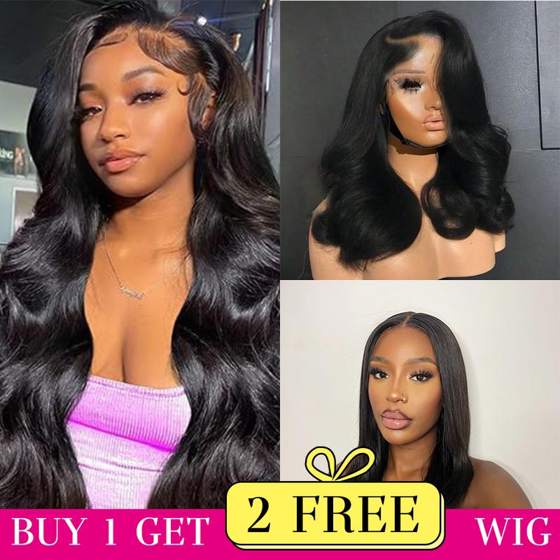 [Combo sale 26"&22"&22"]  Buy 1, Get 2 FREE! The Ultimate 3-Wig Style Bundle: Curly, Straight & Body Wave. 180% Density, Pre-Plucked.