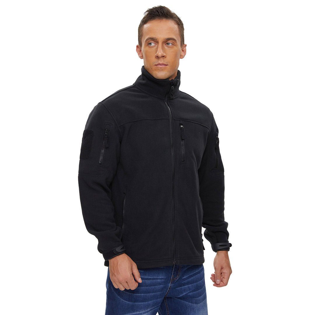 🔥LAST DAY 50% OFF🍂Men's Tactical Fleece Jackets Full Zip Coat with Multi Pockets