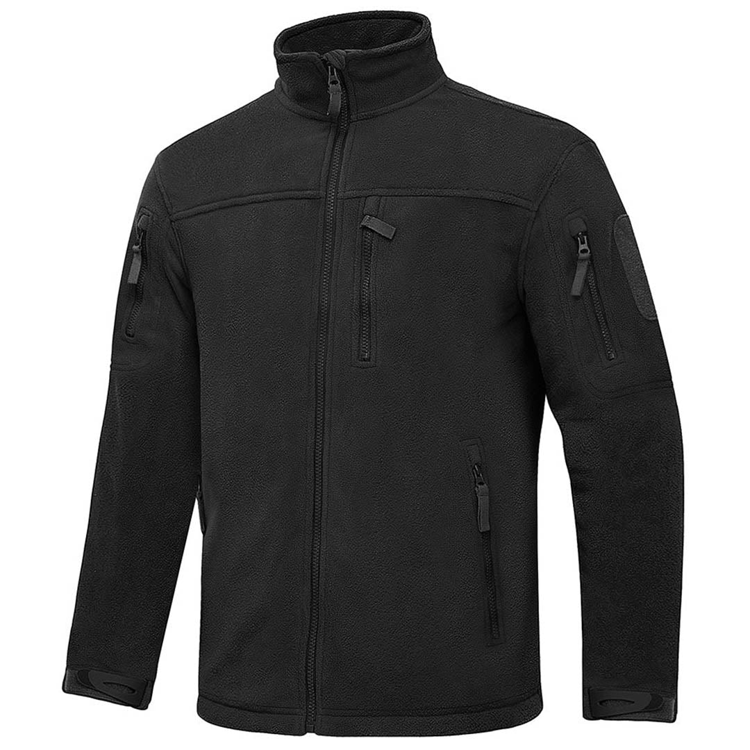 🔥LAST DAY 50% OFF🍂Men's Tactical Fleece Jackets Full Zip Coat with Multi Pockets