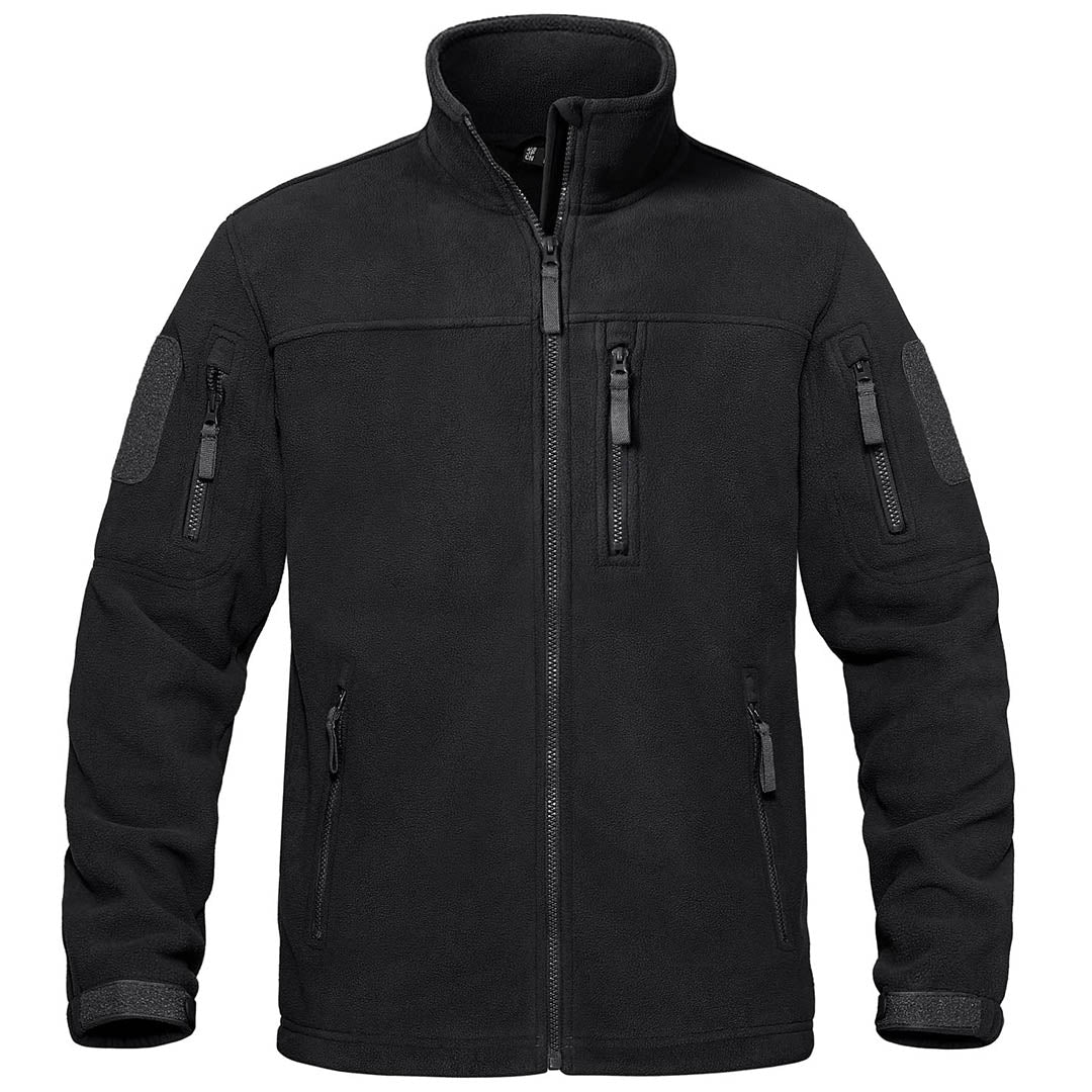 🔥LAST DAY 50% OFF🍂Men's Tactical Fleece Jackets Full Zip Coat with Multi Pockets