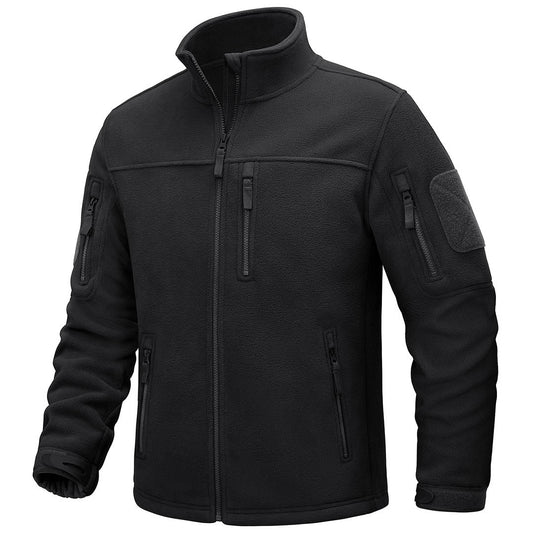 🔥LAST DAY 50% OFF🍂Men's Tactical Fleece Jackets Full Zip Coat with Multi Pockets