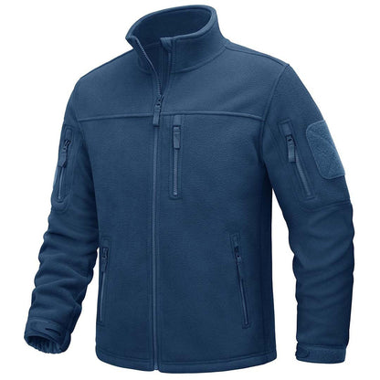 🔥LAST DAY 50% OFF🍂Men's Tactical Fleece Jackets Full Zip Coat with Multi Pockets