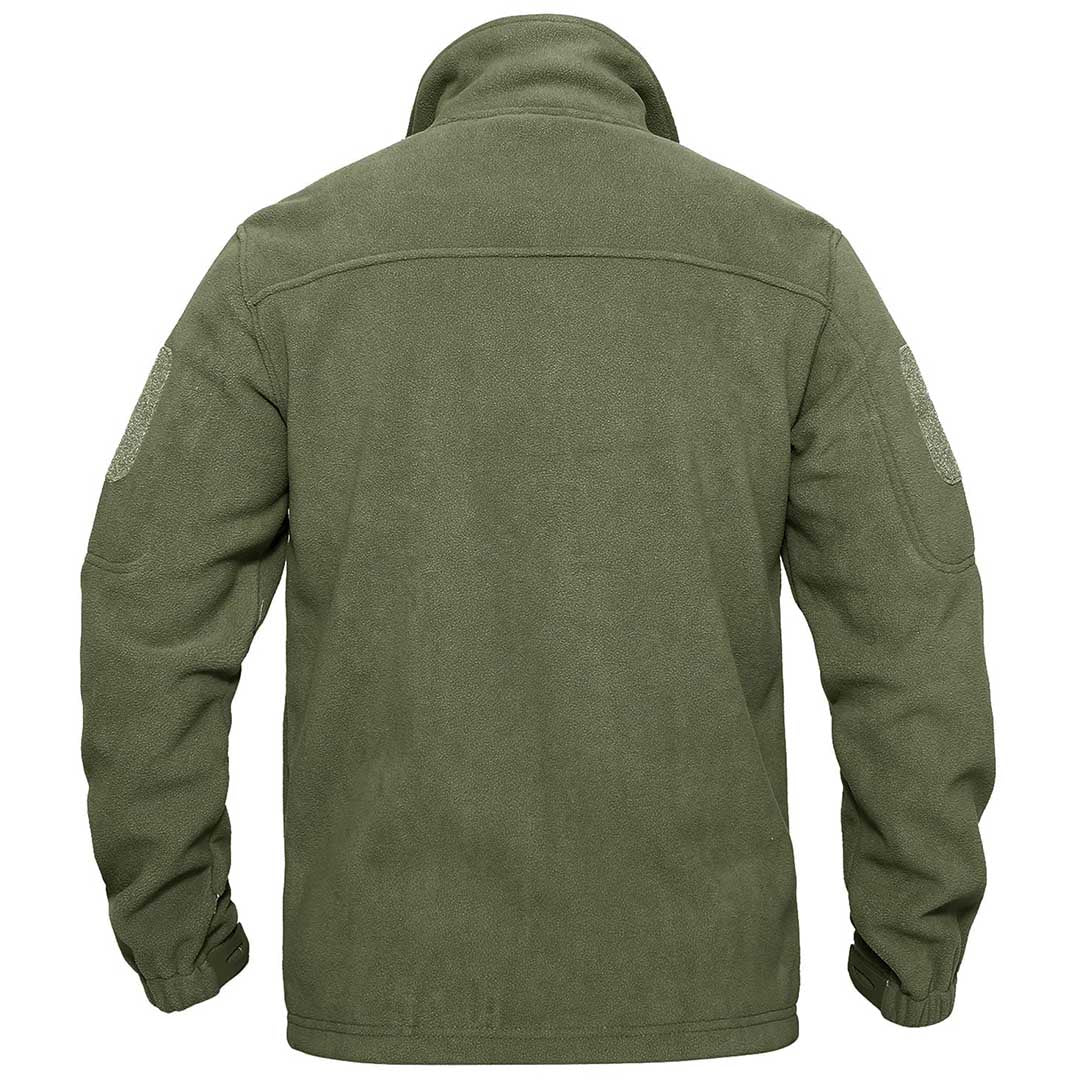 🔥LAST DAY 50% OFF🍂Men's Tactical Fleece Jackets Full Zip Coat with Multi Pockets