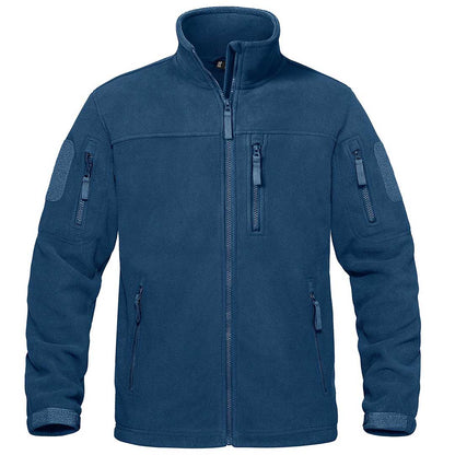 🔥LAST DAY 50% OFF🍂Men's Tactical Fleece Jackets Full Zip Coat with Multi Pockets