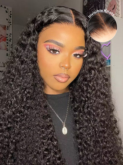 🔥Final 3 Hours: 70%OFF🔥Pre-bleached Knots Wear Go Glueless Wig Pre-cut HD Lace Water Wave Human Hair