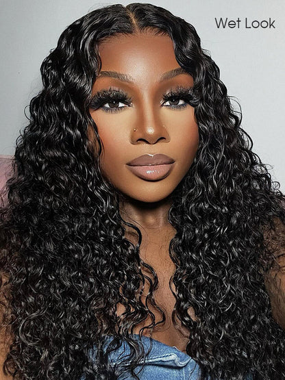 🔥Final 3 Hours: 70%OFF🔥Pre-bleached Knots Wear Go Glueless Wig Pre-cut HD Lace Water Wave Human Hair