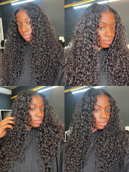 🔥Final 3 Hours: 70%OFF🔥Pre-bleached Knots Wear Go Glueless Wig Pre-cut HD Lace Water Wave Human Hair